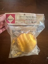 Dexter's LeeWards SHELL-N-PEARL Gold BOUTIQUE BALL Sequin Bead Xmas Ornament Kit