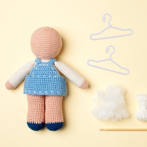 50 Piezas Mini Percha para Muñecas Perchas para Bebé para Ropa Accesorio Miniatura - Imagen 9 de 12