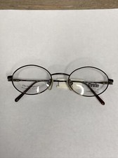VTG New Luxottica Sferoflex 2072 Brown Metallic Eyeglass Flex Frame 48-20-130