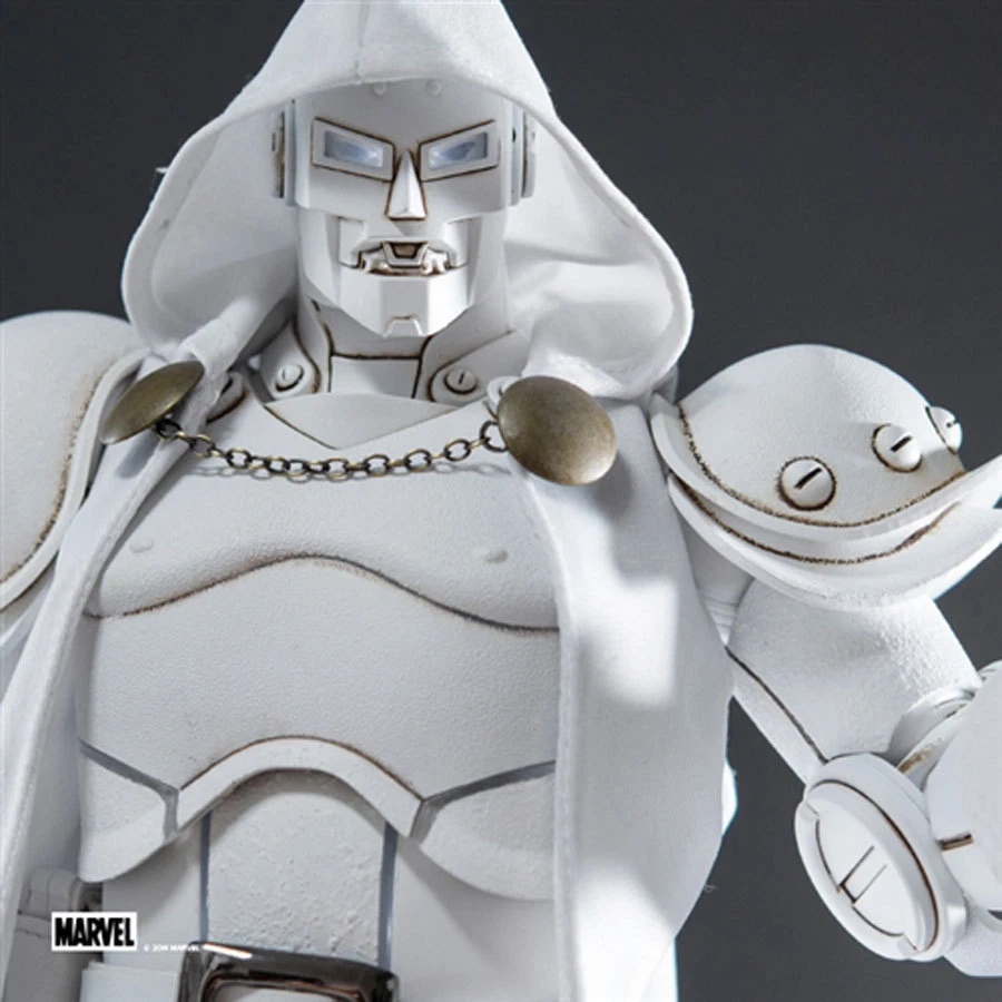 Figura exclusiva de Ashley Wood ThreeA 3A Marvel Doctor Doom 1/6th Ghost Bambaland Foto 2 de 4