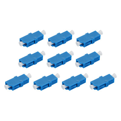 Fiber Optical Coupler LC to LC UPC, Single Mode Simplex Adapter,10pcs