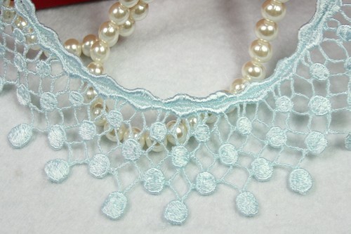 New Red Pink Lilac White Black Ivory Blue Gold Venice Lace Trim Guipure By Yard - Picture 16 of 17