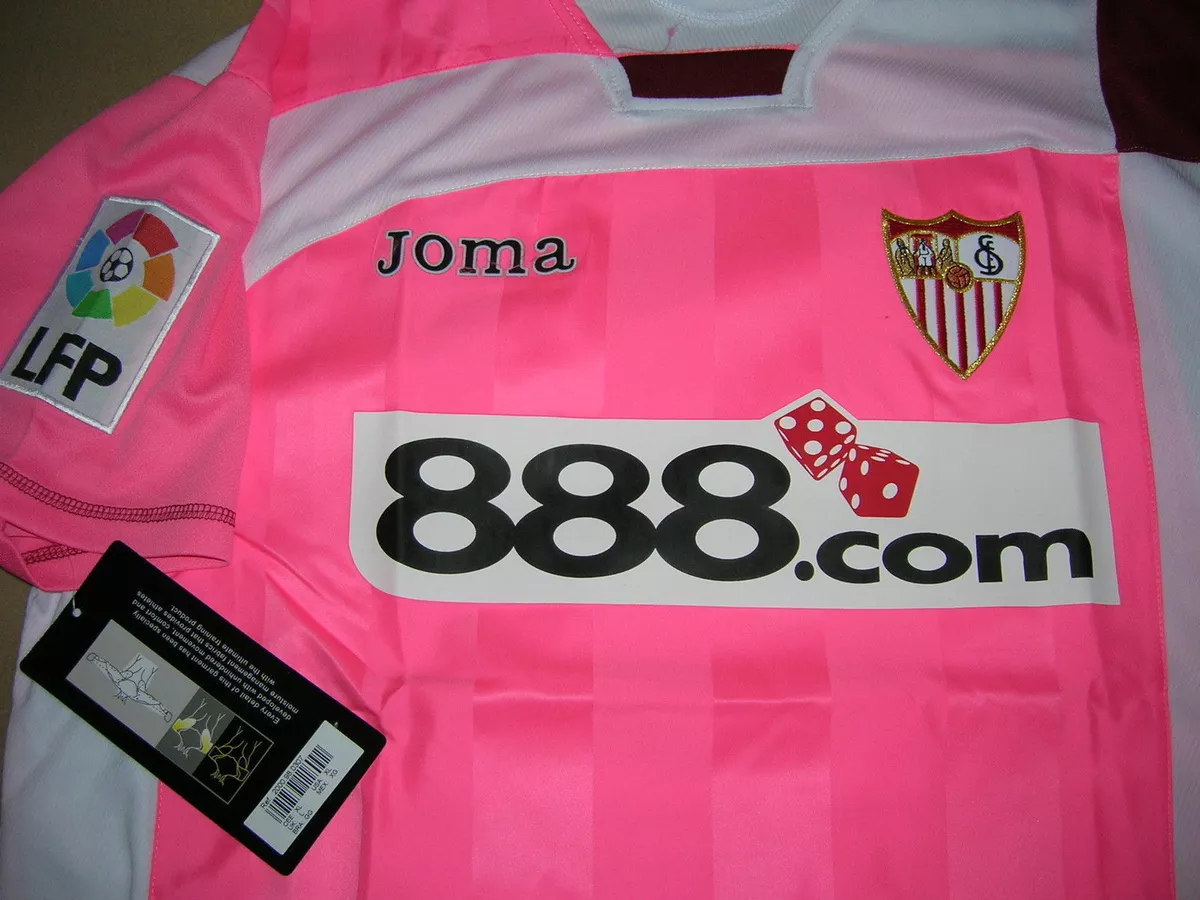 Sevilla Soccer Jersey Spain Football Shirt Seville Maglia Maillot Pink Camiseta