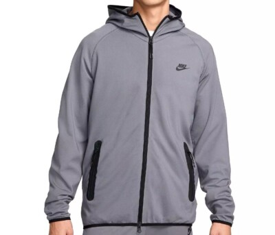 ★NIKE★TECH LIGHTWEIGHT KNIT FULL ZIP フーディ★追跡可 NIKE TECH LIGHTWEIGHT KNIT FULL-ZIP HOODIE SIZE LTT NEW NWT