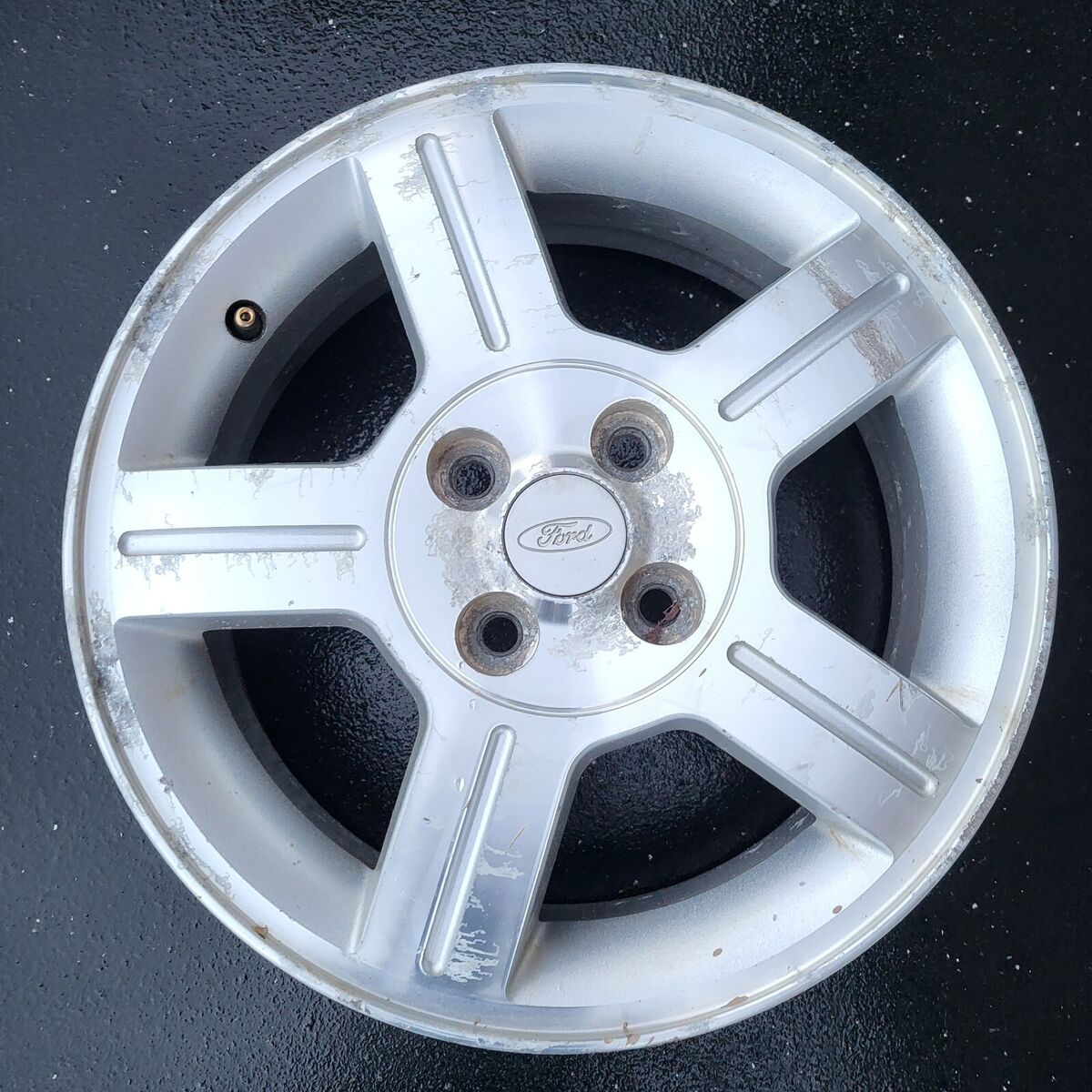 1949 1951 Ford Steel Wheel 15 X 5 Rim Original Shoebox