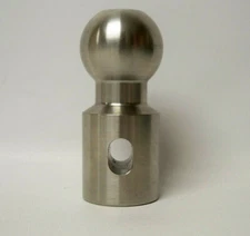 *NEW* Weigh Safe WSB-L Stainless Steel  1-7/8" Hitch Tow Ball - 7500 lbs
