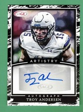 2022 SAGE TROY ANDERSEN AUTO ARTISTRY FALCONS