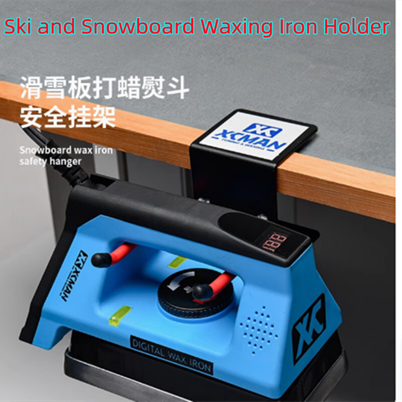 Soporte seguro para encerar esquí y snowboard