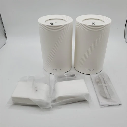 TP-Link Tri-Band WiFi 7 BE10000 Whole Home Mesh System (Deco BE63) (2-Pack)
