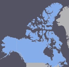 Canada Alaska GPS Map 2025 for Garmin - Latest Version