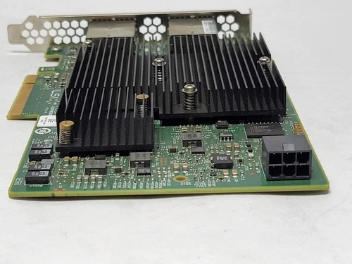 Contrôleur mode informatique JBOD LSI 9300-16E Quad Port Externe 3008 PCIe SAS3 12 Go LBOD - Photo 4/4