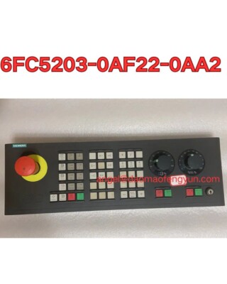 6FC5203-0AF22-0AA2 Used SINUMERIK machine control panel MCP 483C MPI,/Fedex/UPS