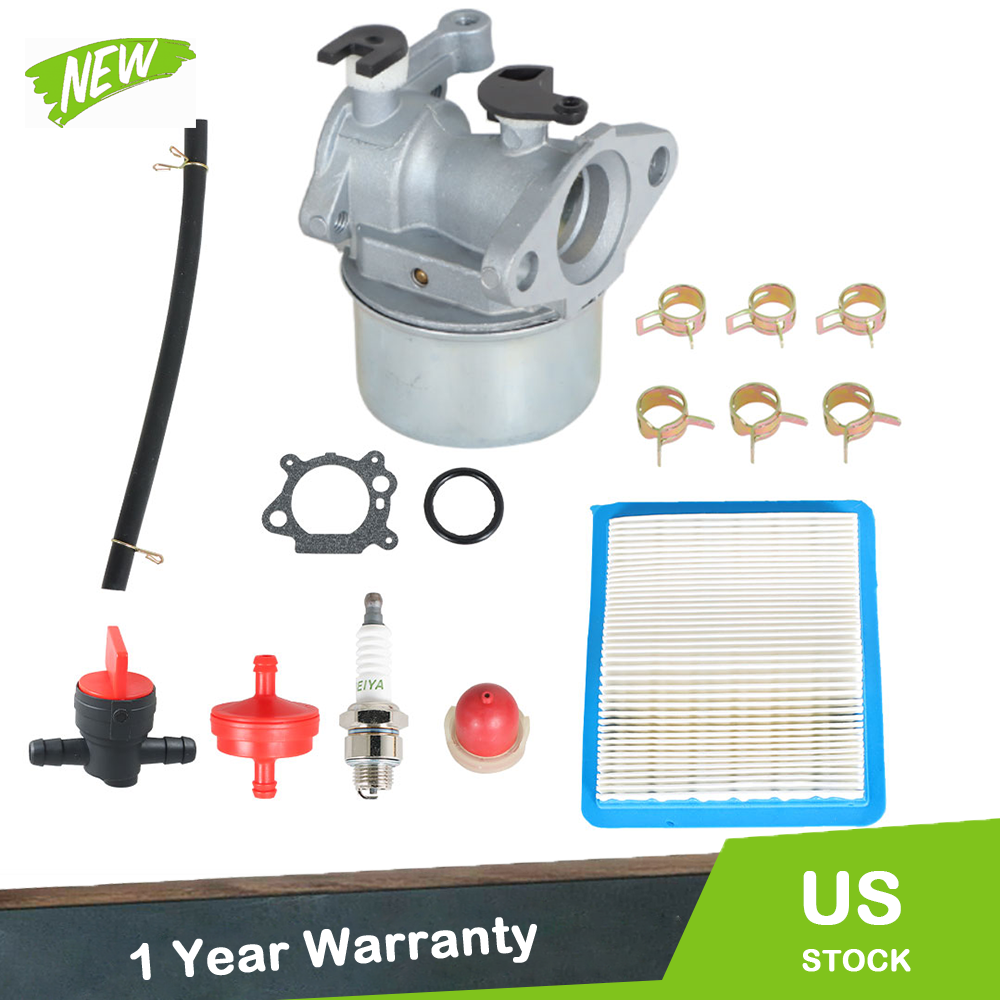 Anzac 799866 Carburetor With 491588 Air Filter For Briggs And Stratton 790845 799871 796707 794304 124000 12H800 128M02 190CC Quantum 675EX Engine Toro Craftsman Lawn Mower Troy-Bilt Self Propelled In | Whizz Tune-Up Kits - Foto 5