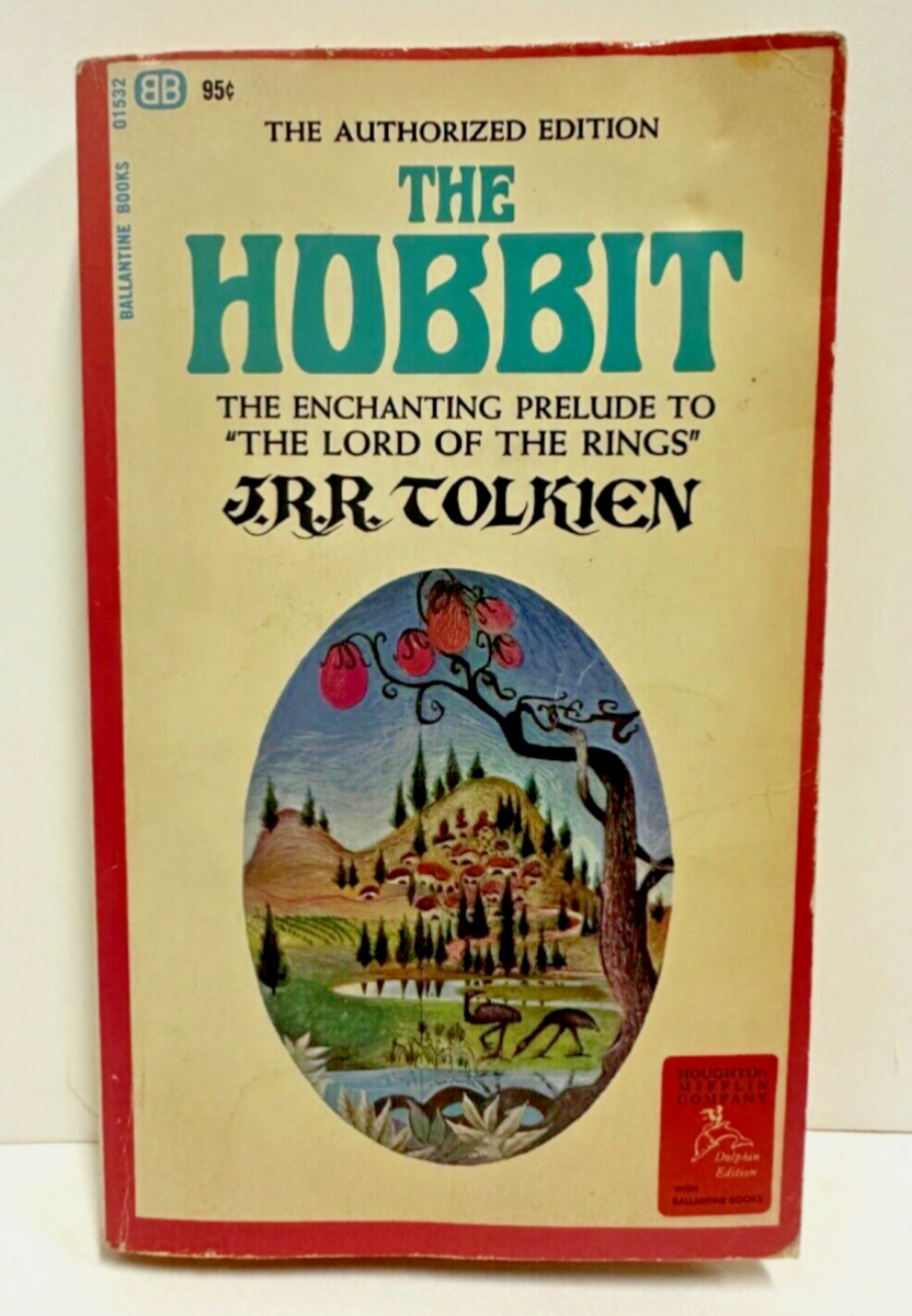 The Hobbit by J.R.R. Tolkien Paperback 1970 Ballantine Books