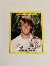 Panini foot 89 image Laurent Blanc N°210 Montpellier Paillade MHSC sticker