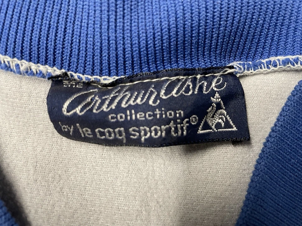 Vintage Author Ashe Le Coq Sportif Track Jacket Size Large Made In USA - Image 3 of 3