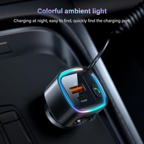 Aux Bluetooth 5.4 Adapter Auto Bluetooth Empfänger Klinke 3.5mm für Freisprec... - Bild 7 von 7