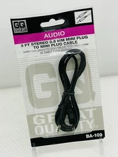 Black Point Products BA-109 3-Foot St. Mini Plug