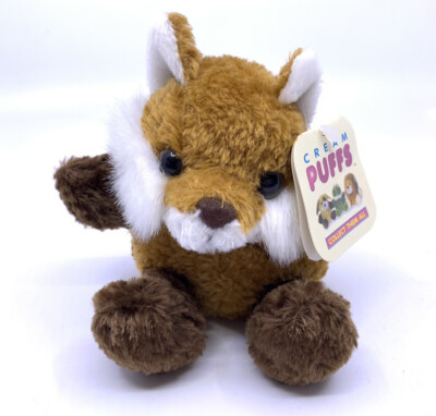 Preferred Plush Cream Puffs Femi Fox 4'' Plush STUFFED ANIMAL Toy