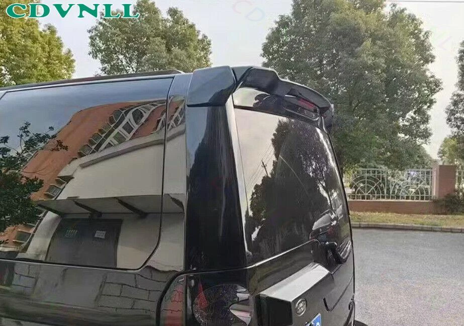 For Land Rover Discovery 4 10-16 Bright Black Rear Trunk Spoiler Wing Flap Strip - Image 3 of 4