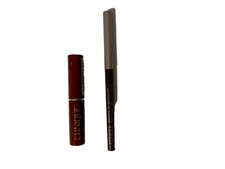 Clinique Almost Lipstick in Black Honey and Quickliner for Eyes Intense SET-NEW