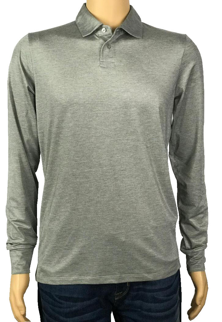 Мужские рубашки поло с длинным рукавом Nero Perla