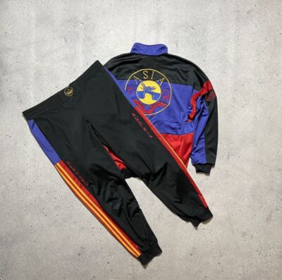 Vintage 90s Tracksuit Adidas Asia Big Logo Pants And Jacket | eBay