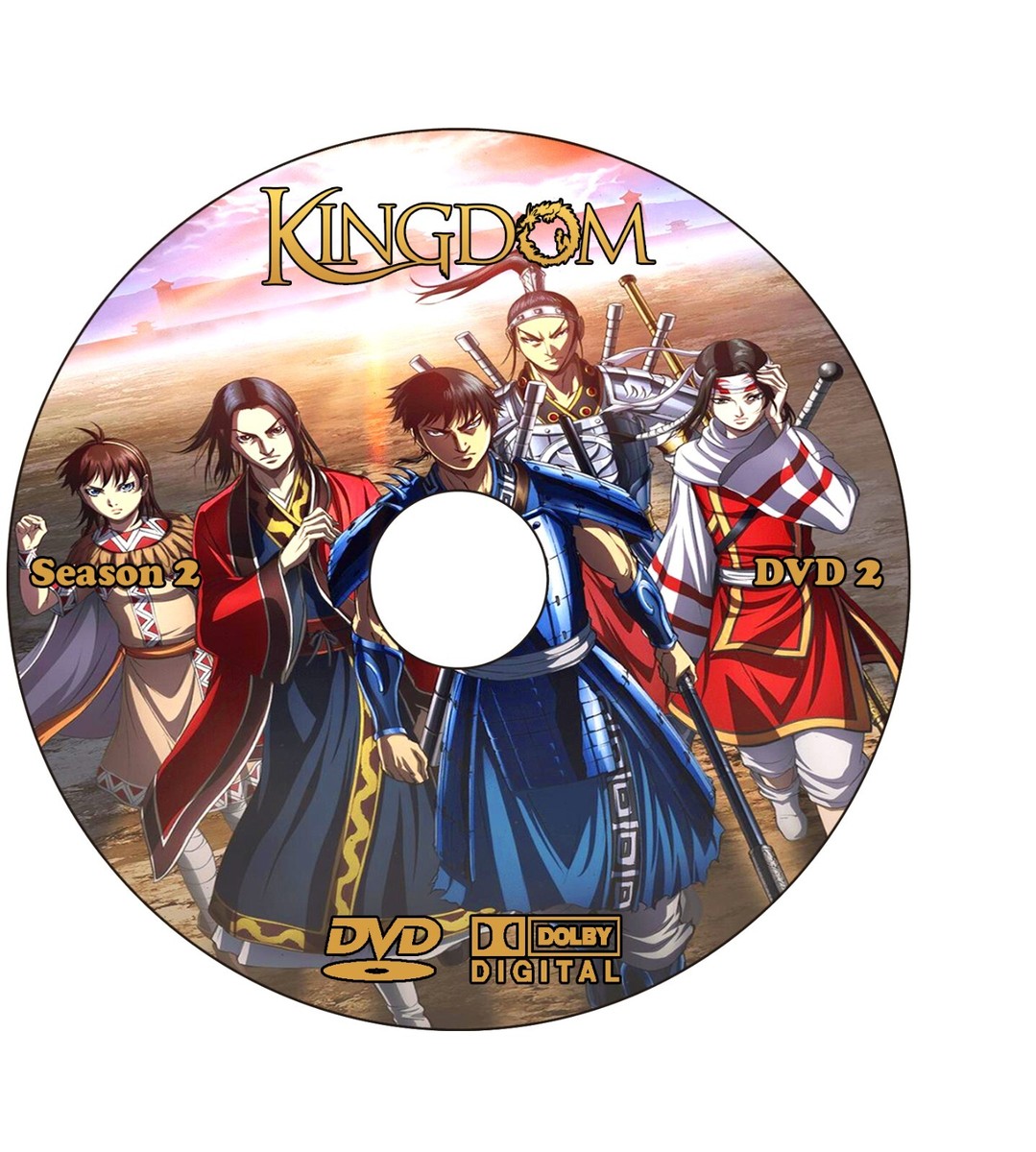 Kingdom Anime Series Season 1-3 Dual Audio English/Japanese