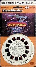 Star Trek II The Wrath of Khan 3d View-Master 3 Reel Packet NEW SEALED