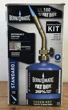 BernzOmatic UL 100 w/ Fat Boy Solid Brass Tor...