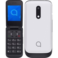 Alcatel 20.57 2G White 4MB RAM Dual-SIM Factory Unlocked GSM NEW