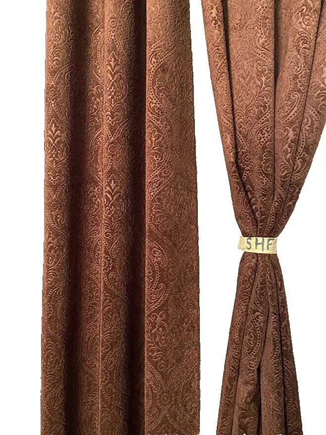 Terciopelo Cortinas de Ventana Puerta