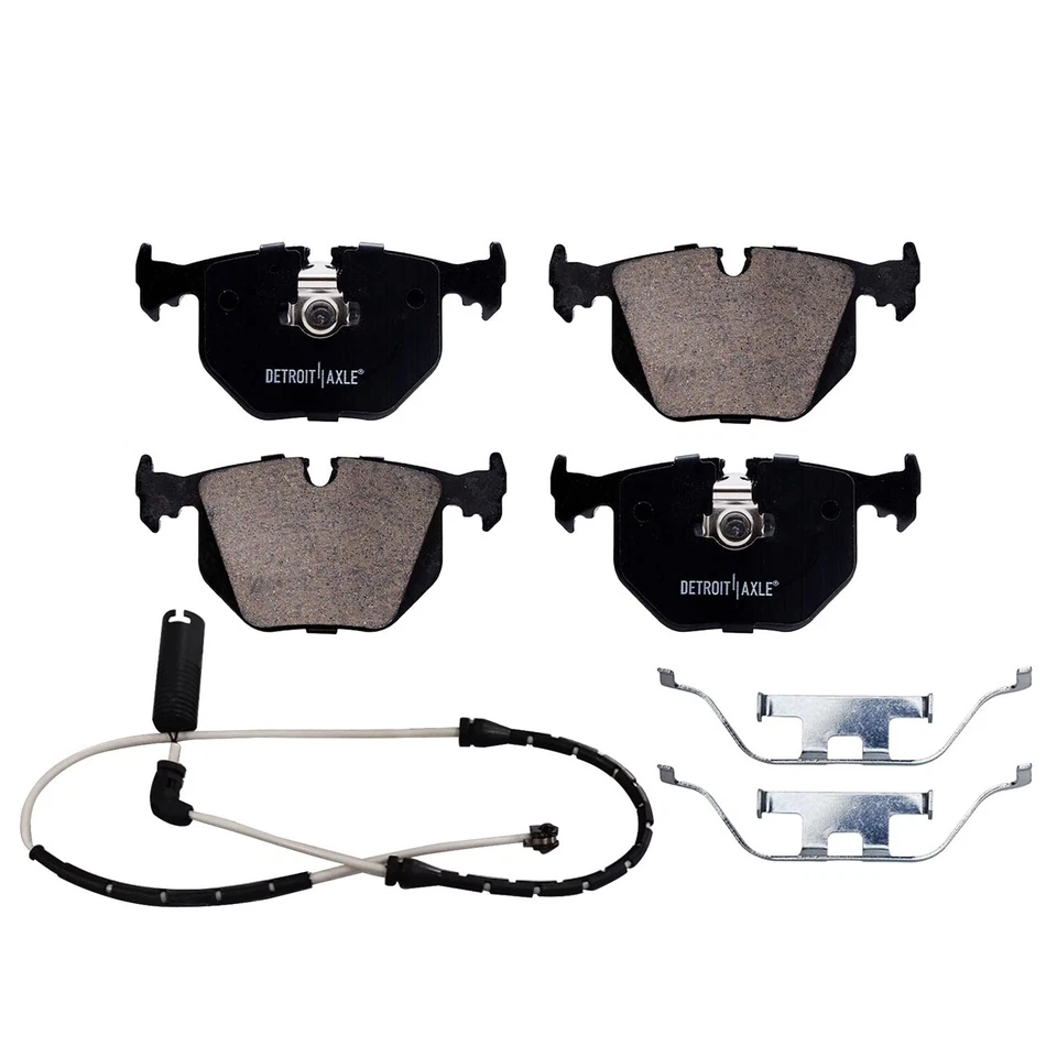 Pastillas de freno traseras de cerámica para BMW 330Ci 330i 330Xi 740i 740iL 750i M3 M5 X3 X5 Z4 Foto 3 de 4