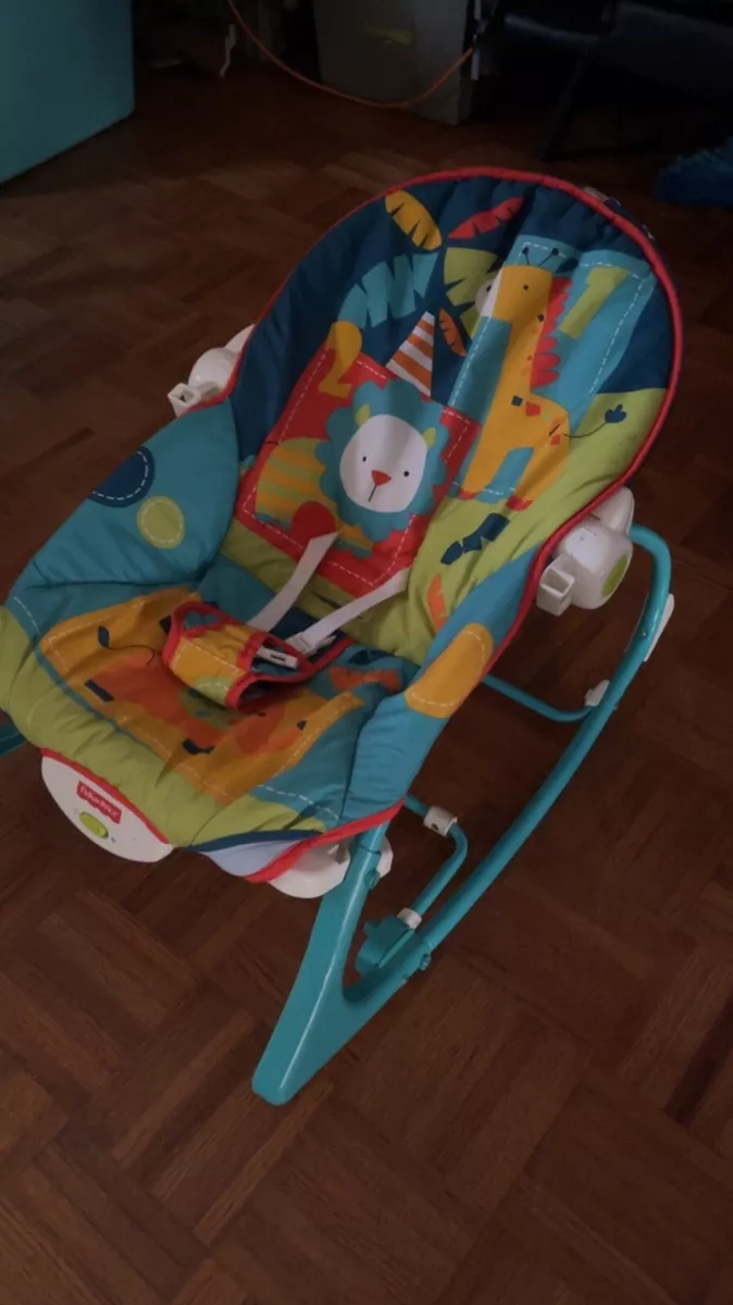 Fisher Price X7046 Infant to Toddler Rocker Dark Safari