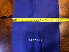 AQUAZZURA FIRENZE DUST BAG / Violet Gold Letters and Pineapple/
