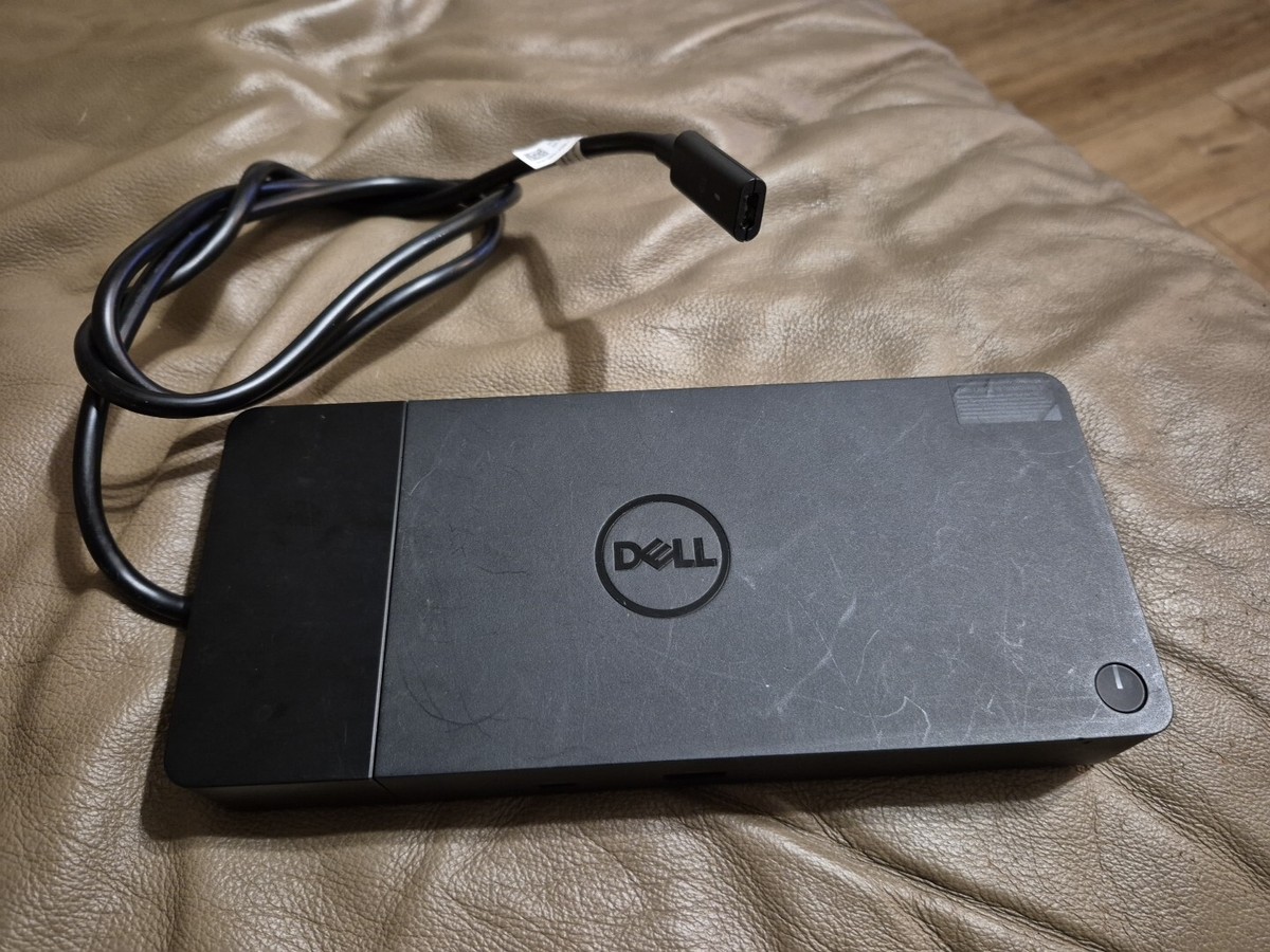 Dell WD19 USB Type-C Docking Station with 180W AC Adapter - Black