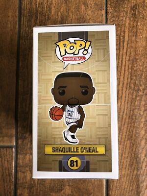 Shaquille O'Neal Signed Hardwood Classics Funko Pop #81 PSA