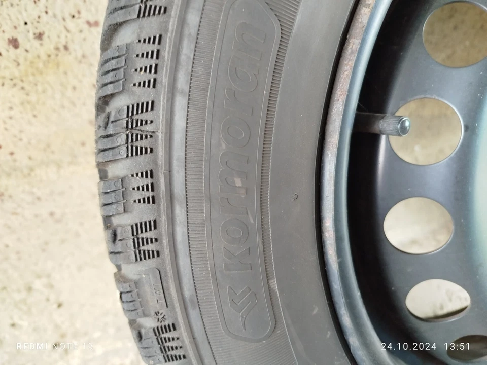 185/65R15 88T Winter-Kompletträder - Stahlfelge schwarz. Sehr gutes Profil.  - Bild 2 von 4