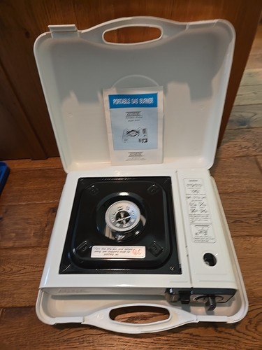 ATHENA PORTABLE BUTANE GAS BURNER W/CASE 01577