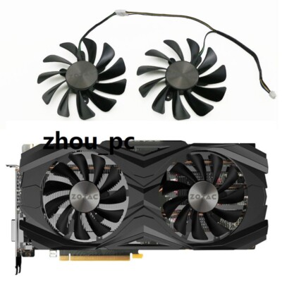グラフィックカード冷却ファンZOTAC GTX 1070Ti 1080 4ピン GPU Replacement Cooling Cooler Fan For Zotac GTX 1080 1070ti