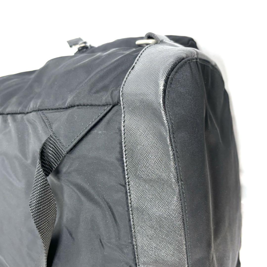 Prada backpack rucksack nylon saffiano leather V164 used Prada backpack rucksack nylon saffiano leather V164 used