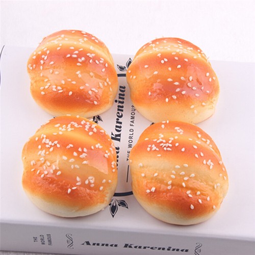 8cm Kawaii Buns Toast Bread Cartoon Soft Kids Toy Cellphone Strap-,x _ou - Zdjęcie 6 z 12