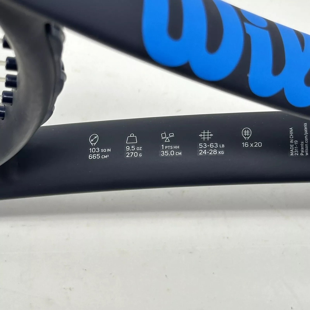 Wilson Ultra Comp Tennis Racquet Racket Grip size 3 4-3/8 16x20