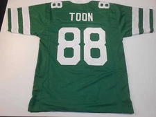UNSIGNED CUSTOM Sewn Stitched Al Toon Green Jersey - M, L, XL, 2XL