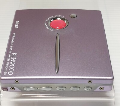希少 完動品】KENWOOD MD WALKMAN DMC-S55イヤホン付属 希少 完動品