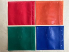 Plastic CD or DVD wallets x 20