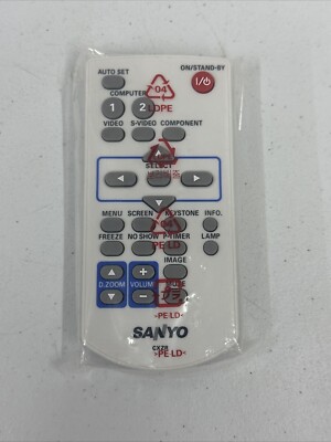 OEM SANYO CXZR REMOTE CONTROL for PLCXC56 PLCXD2200 PLCXD2600 PLCXR201 PLCXR251