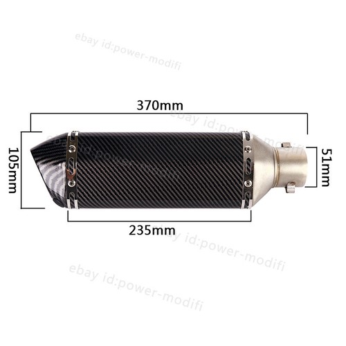 Mid Exhaust Link Pipe Modified Muffler Slip on For Duke 200 2020 2021 2022 2023 - Picture 2 of 14