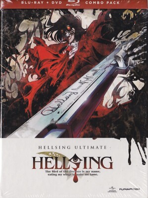 Hellsing Ultimate Volumes V-VIII Limited Edition (Blu-ray/DVD, 2012, 5-Disc Set)