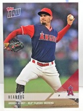 Heandog Andrew Heaney 2018 Topps Now Players Weekend BONUS #PWB-01 Angels SP/149